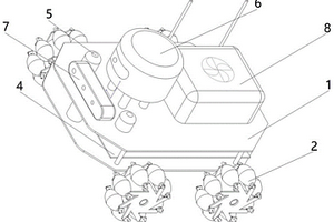 基于室內(nèi)導(dǎo)航定位的氣體濃度巡檢機(jī)器人及其控制方法