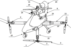 陸空兩用全電多旋翼載人飛行器