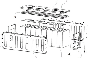儲能用鋁殼電池模組結構