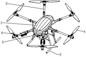 油電混合六旋翼無(wú)人機(jī)