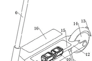 方便拆卸電池包的電動(dòng)滑板車
