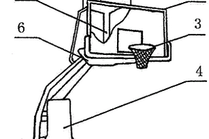 太陽能計(jì)分顯示的體育籃球架