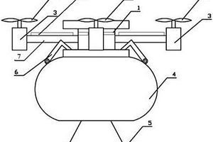 雙動(dòng)力四旋翼農(nóng)用噴灑無人機(jī)