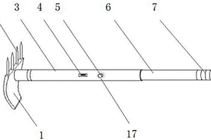 可伸縮的多功能園林鋤頭