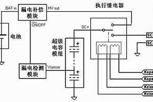 超級(jí)電容模組超長時(shí)間保壓電路