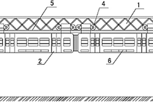 城市懸掛輕軌新能源電動公交列車