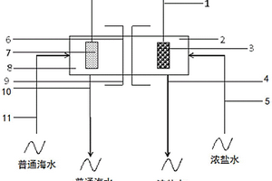 鹽差驅(qū)動的提鋰系統(tǒng)