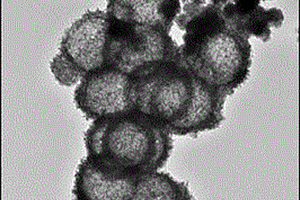 鋰離子電池負(fù)極材料用中空雜化微球及其制備方法