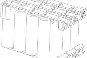 新型圓柱鋰電池單體串并聯(lián)模組