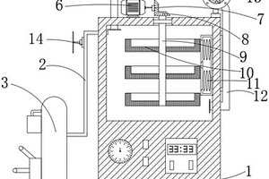 具有均勻烘烤效果的鋰電池生產(chǎn)用真空烤箱