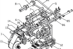 用于鋰電池卷繞設備的極片自動換料機構