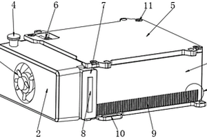 用于隧道動力機車鋰離子電池動力系統(tǒng)的散熱裝置