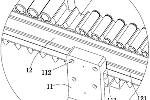 圓柱鋰電池的輸送結(jié)構(gòu)