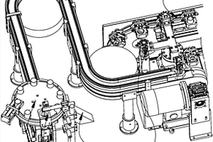 半成品中轉(zhuǎn)系統(tǒng)及其鋰電池成型生產(chǎn)設(shè)備