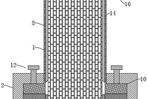 具有理線功能的鋰電池組基座