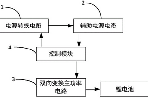 外部電源激活鋰電池充電電路