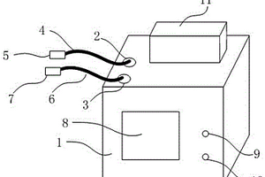 一次性鋰電池電量檢測裝置