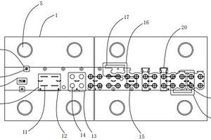 鋰電池連接板成型專用模具
