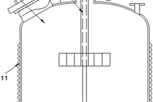 用于六氟磷酸鋰合成的自吸式高效合成釜