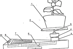 鋰離子電池應(yīng)用在太陽(yáng)能光伏植物盆景上的旋轉(zhuǎn)裝置