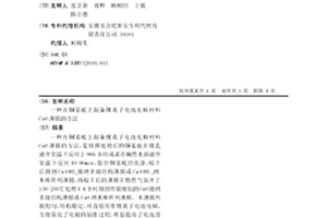 在銅基底上制備鋰離子電池電極材料CuO薄膜的方法