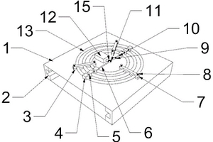 鋰電池保護(hù)板散熱器安裝結(jié)構(gòu)