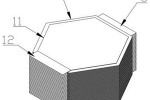 六邊形柱體結(jié)構(gòu)聚合物鋰離子電池及其制備方法