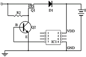 剃須刀的鋰電池過(guò)沖保護(hù)電路