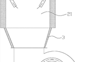 鋰電池加工設(shè)備的PTC加熱器風(fēng)道安裝結(jié)構(gòu)