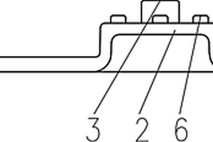 動力鋰離子電池防轉(zhuǎn)正極柱蓋板連接結(jié)構(gòu)