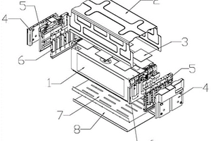 軟包鋰離子動(dòng)力電池模組結(jié)構(gòu)