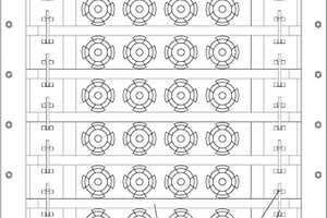 鋰電池極片烘烤支撐板