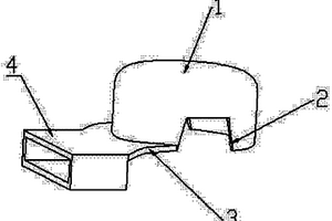 用于電動(dòng)汽車(chē)鋰電池模塊組裝后極柱絕緣裝置