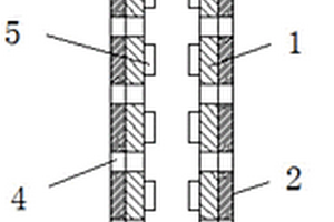 具有穩(wěn)固作用的汽車鋰電池組用散熱隔板