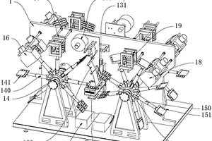基于旋轉(zhuǎn)式機(jī)械臂的鋰電池疊片機(jī)