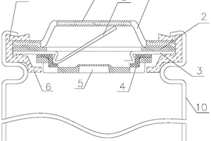 帶防堵塞防爆片的鋰電池蓋帽