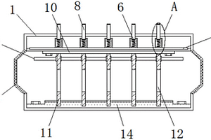 鋰電池組用便于散熱的隔板結(jié)構(gòu)