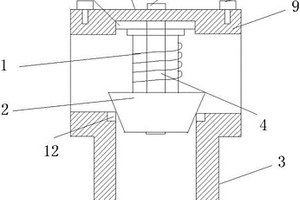 軌道交通鋰電池防爆閥結(jié)構(gòu)