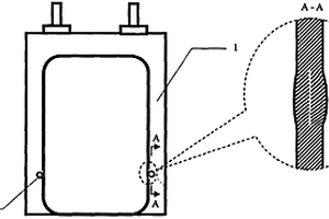 帶有安全結(jié)構(gòu)的軟包裝鋰離子電池