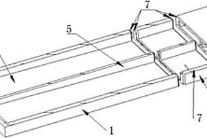 鋰電池模塊風道板結(jié)構(gòu)