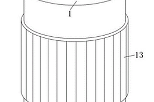 圓柱形鋰離子電池極片安裝結(jié)構(gòu)