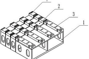 鋰電池模組焊接防燃燒底座裝置
