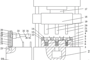 鋰電池殼體沖壓機(jī)床用拉伸裝置