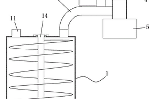 帶溢氣除塵機構(gòu)的鋰離子電池電極材料混料裝置