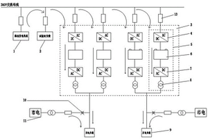 柴油發(fā)電機(jī)出廠測試能量儲存及利用裝置