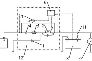 車用混合蓄電池充電穩(wěn)壓系統(tǒng)及車輛