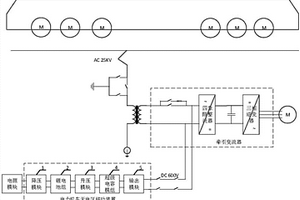 電力機(jī)車無電區(qū)移動(dòng)裝置及電力機(jī)車