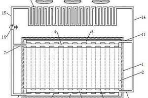 雙通道電池組冷卻結(jié)構(gòu)