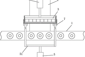 燒結(jié)匣缽內(nèi)鋰離子電池電極材料切割裝置