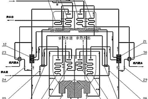 帶凝水熱回收的多段式第一類溴化鋰吸收式熱泵機(jī)組